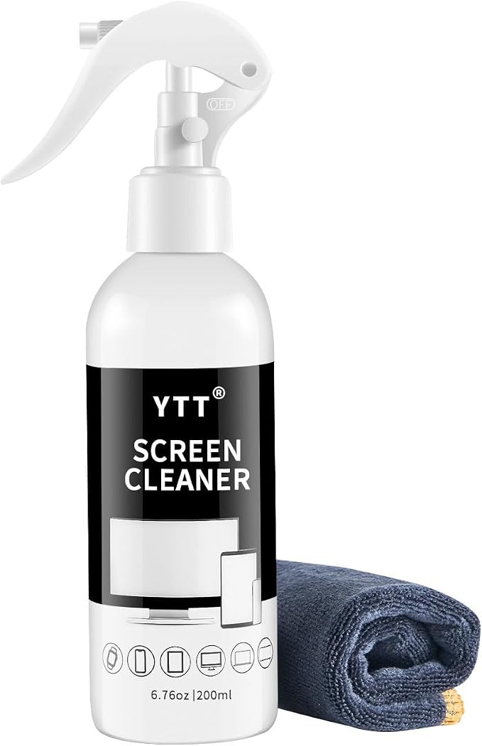 Screen Cleaner Spray – Large Bottle Computer Screen Cleaner, Cleaning Kit and by YTT