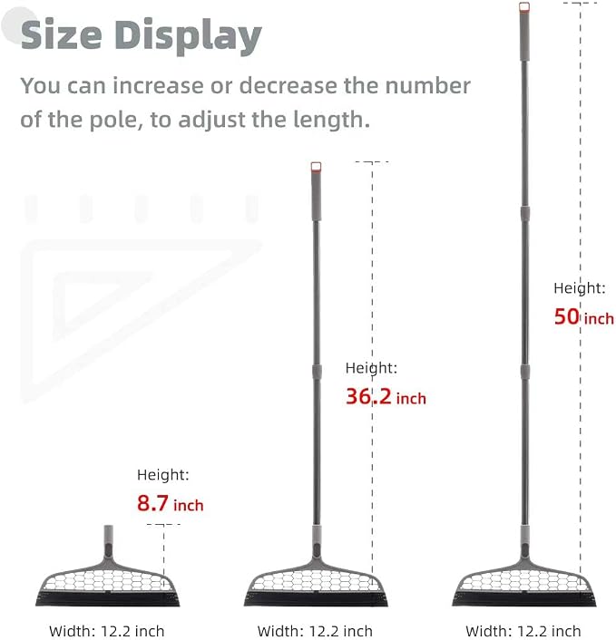 Upgraded Magic Broom, 4 in 1 Sweeper Pet Hair Remover - Image 7