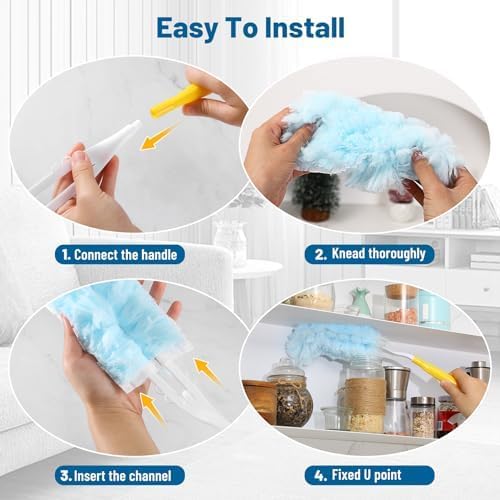 Duster Refill for Swiffer Duster Refill，360 Dusters Heavy Duty Refills - Image 2