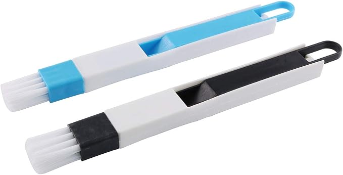 E-outstanding Window Groove Cleaning Brush 2PCS Window Track Door Groove Corner by E-outstanding