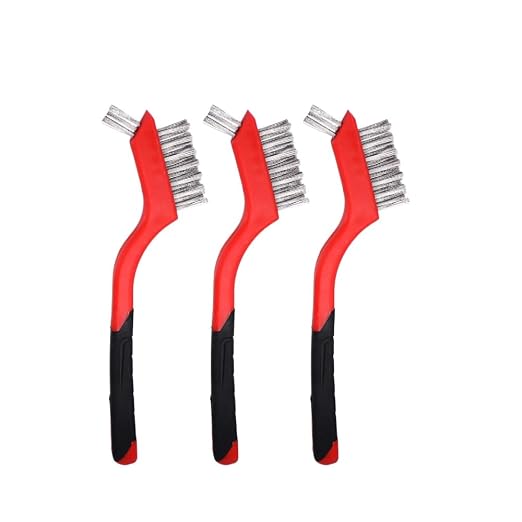3 Piece Weld Cleaning Wire Brush Set by Unknown