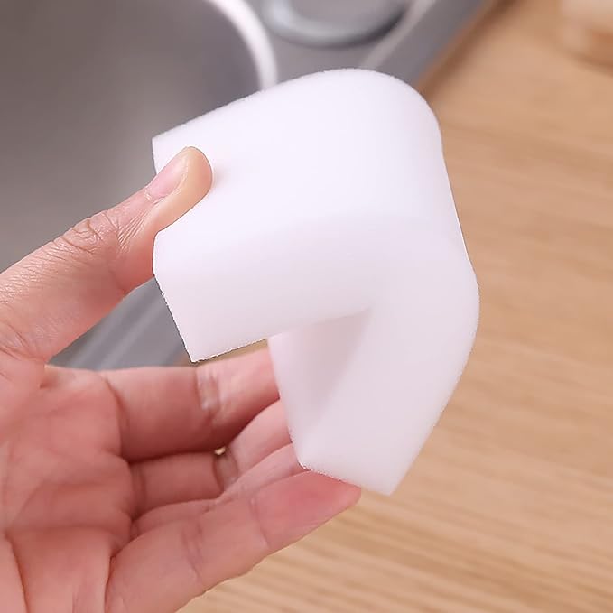 Melamine Eraser Sponges 100 Pack, Heavy Duty Non-Scratch Magic Cleaning Pads - Image 3