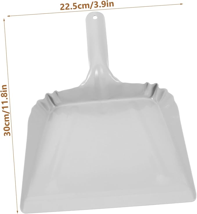 Unomor Metal Dustpan Handheld Small Pan Handle - Image 5