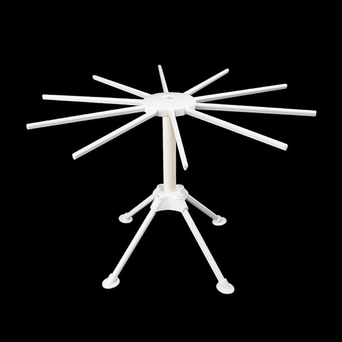 Ourokhome Collapsible Pasta Drying Rack, Plastic Foldable Homemade Fresh - Image 2