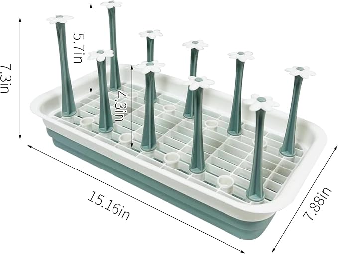 Large Countertop Bottle Drying Rack - Image 4