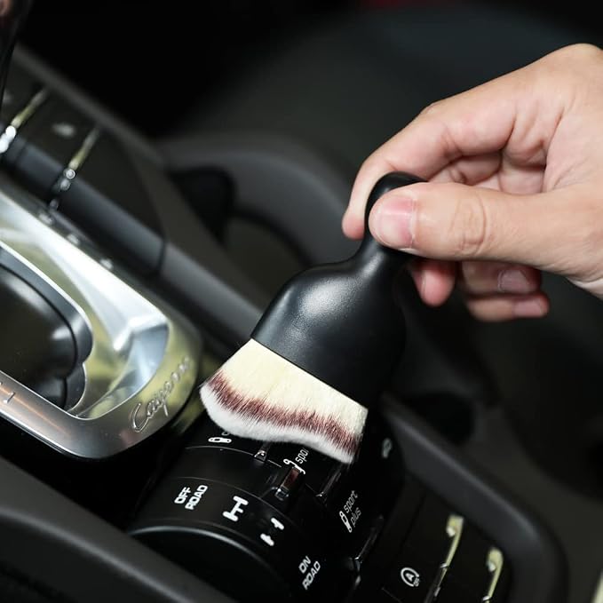 Car Interior Detailing Brush, Soft Bristle Cleaning Brush Car Detailing Brush - Image 5