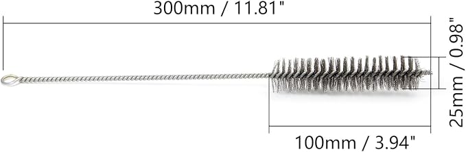 Utoolmart Bottle Cleaning Brush, Pipe Cleaning Brush, Spiral Power Tube Brush - Image 2