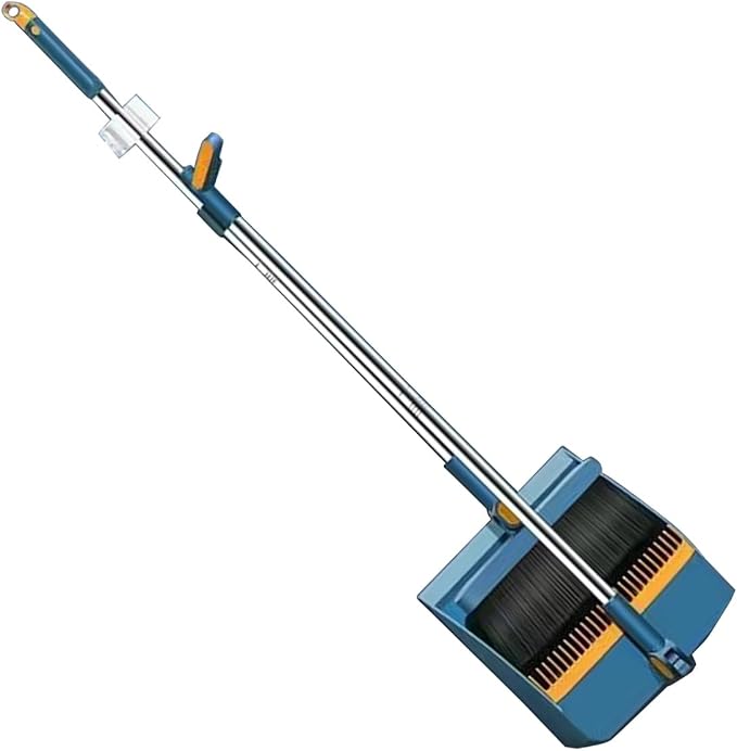 Space Saving Folding Broom and Dustpan Set - Image 3