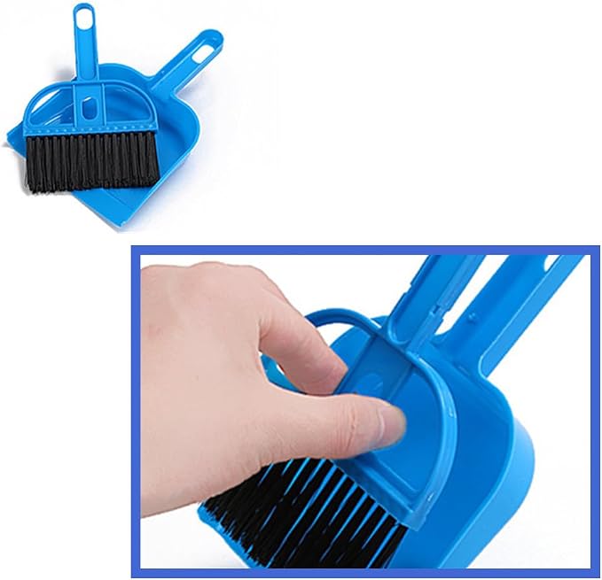 Small Broom and Dustpan Set Mini Dustpan and Brush Set Childrens Cleaning Set - Image 7