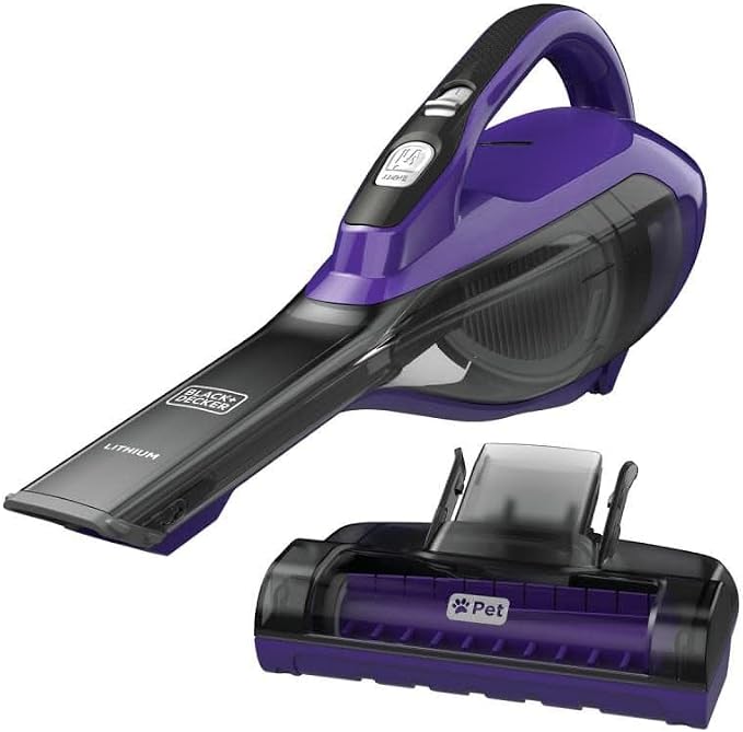BLACK+DECKER dustbuster furbuster AdvancedClean Cordless Pet Handheld Vacuum by BLACKDECKER