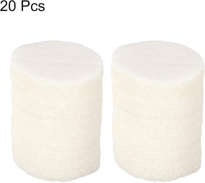 HARFINGTON 20pcs Scrubber Scouring Pads 450 Grits 3 Inch Drill Power Brush Hoop - Image 3