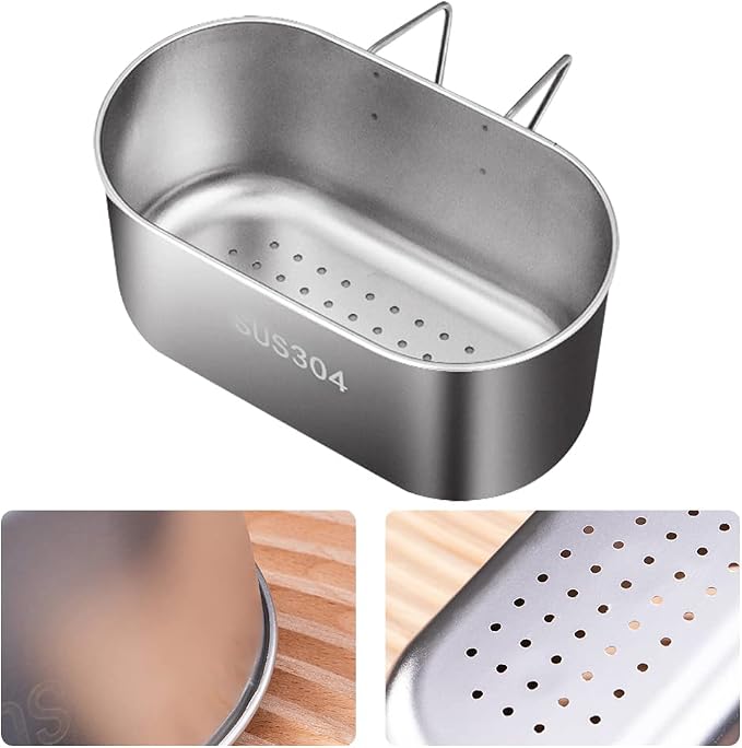 SYCOOVEN Stainless Steel Sink Drain Strainer Basket - Image 3