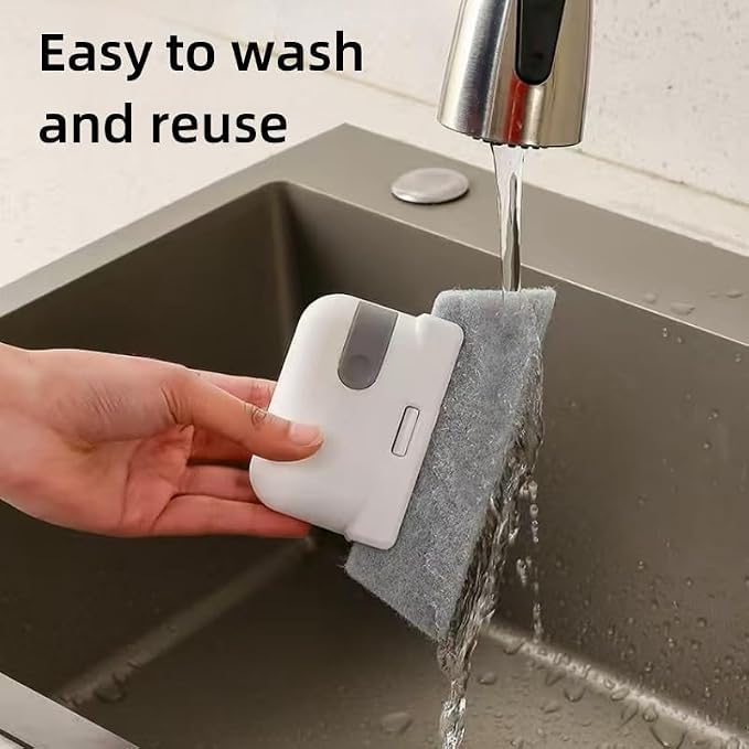 Window Track Cleaning Brush 3-in-1, Window Sill & Sliding Door Track Cleaner - Image 2