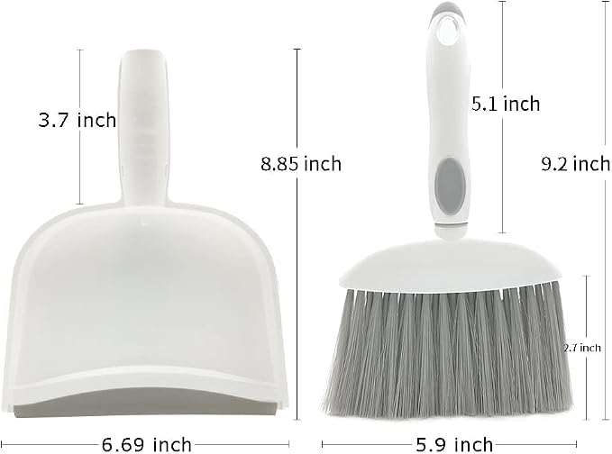 Dust pan, Mini Dustpan and Brush Set, Small Broom and Dustpan Set, Small Hand - Image 7