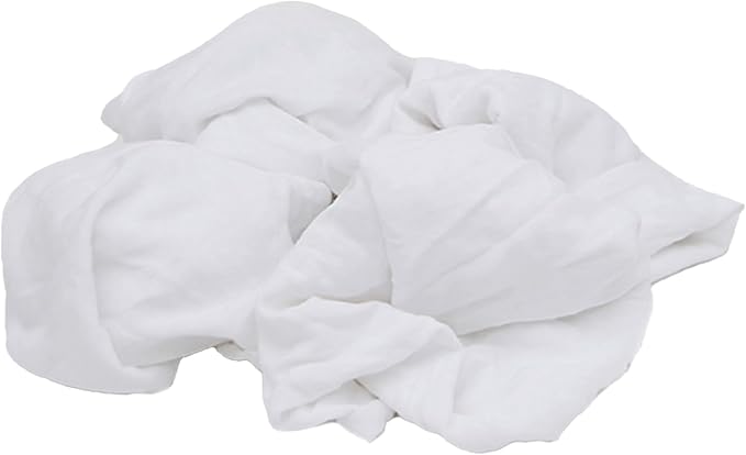 Premium White T-Shirt Cleaning Rags – White Cotton Rag - Image 2