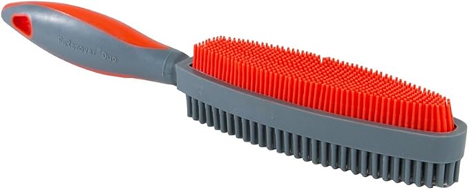 FURemover Duo Pet Hair Rubber Brush, Dual Sided to Easily Remove Fur and Lint by FURemover