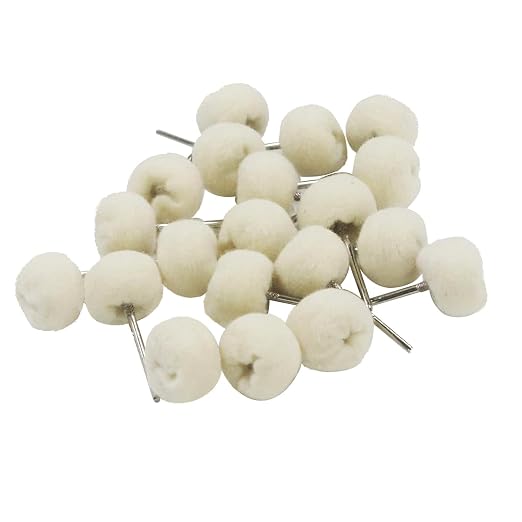 Luo ke 20 Pcs Soft Pashm Polishing Wheel by Luoke