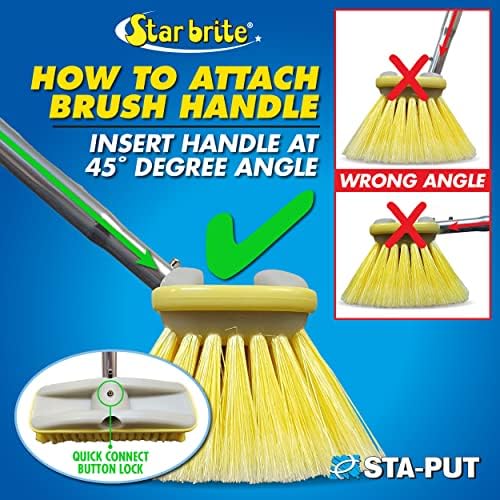 STAR BRITE 8" Durable Cleaning Brush - Image 3