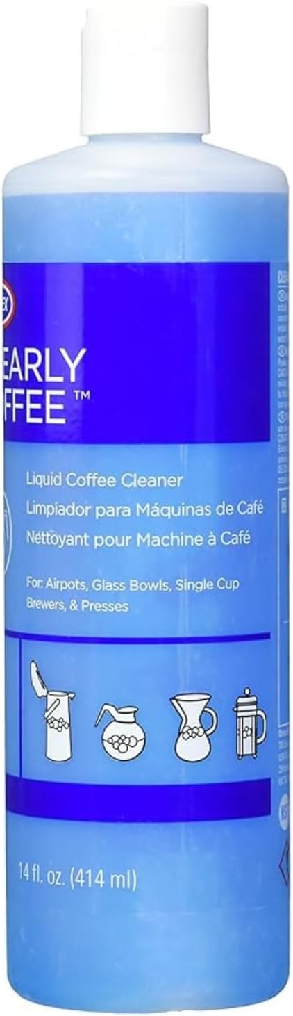 Urnex Clearly Coffee Pot Cleaner 14 Ounce French Press Liquid Cleaner - Image 2