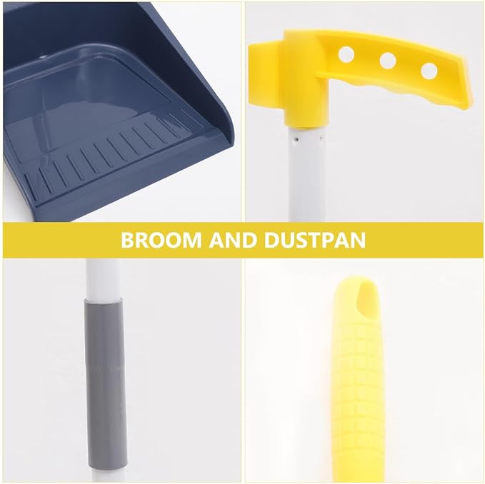Soft Bristle Broom and Dustpan Set - Image 7