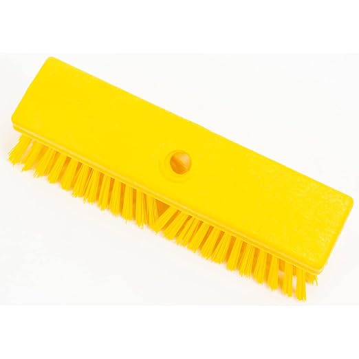 SPARTA Plastic Floor Scrub Brush, Brush Head Only, Deck Brush - Image 2