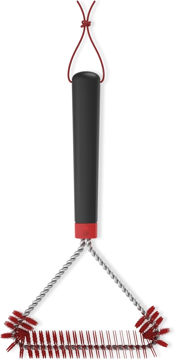 Weber Cold Clean Grill Brush, 3-Sided T-Shaped Design by Weber