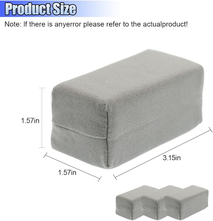 Suede Microfiber Applicator Pad, Car Detailing Sponge - Image 2