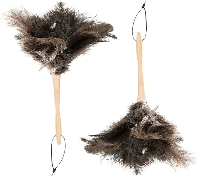 Superio Ostrich Feather Duster Fluffy Dust Remover, by Superio