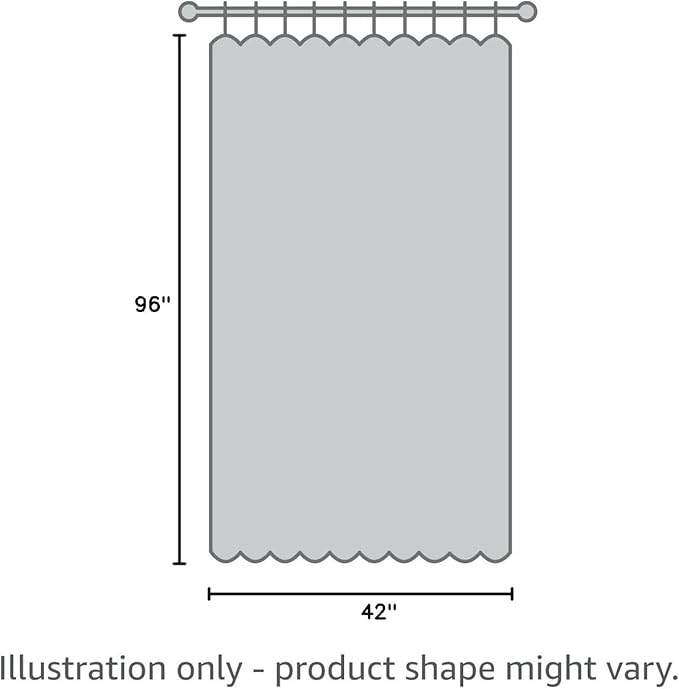 Chyhomenyc Extra Long Sheer Curtain Panels 96 Inches, Voile Top Dual Rod - Image 10