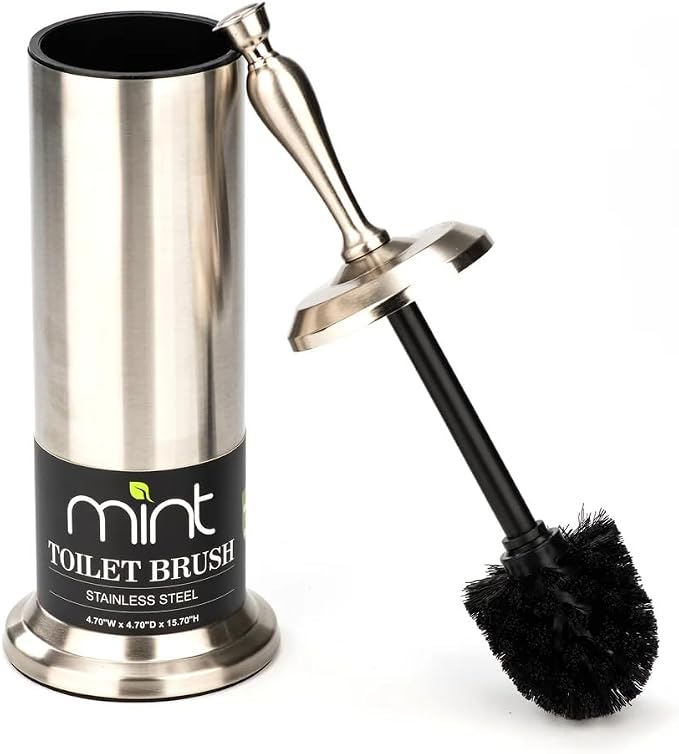 J&V TEXTILES Toilet Brush, Toilet Bowl Brush - Image 4