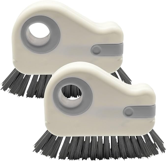 YoRise 2 in 1 Car Groove Cleaning Brush, Universal Auto Door Crevice Cleaning by Unknown