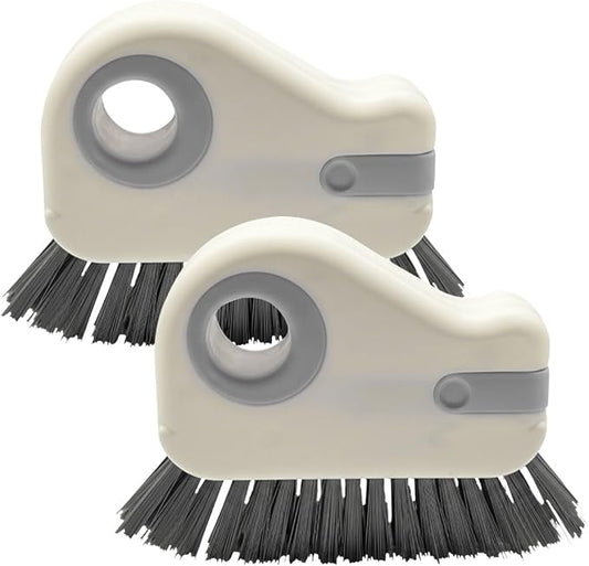YoRise 2 in 1 Car Groove Cleaning Brush, Universal Auto Door Crevice Cleaning by Unknown