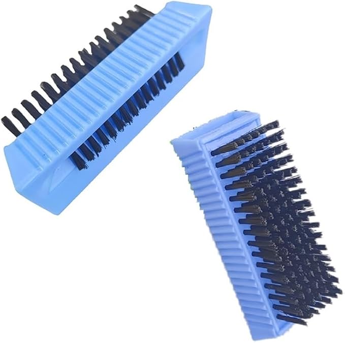 2PCS Nail Brush Surgical Scrub Brushes Two-Sided Stiff Hand and Nail Brush by Darfooper