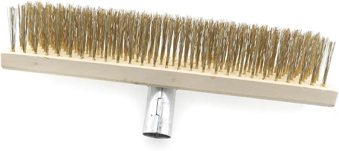 ZYAMY Stainless Steel Wire Floor Brush Head Multi Purpose Metal Wire Deck Brush - Image 4
