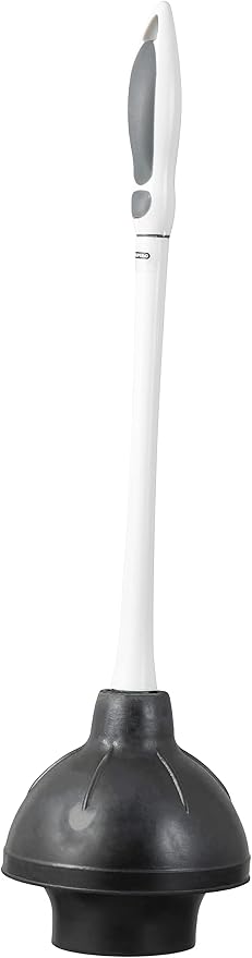 Superio Toilet & Sink Plunger and Holder Grey - Image 3