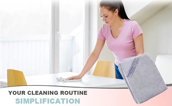 Longmann NΘrwex Window Cleaning Cloth, Glass Cloth, Cleaning Cloth, Streaks - Image 4