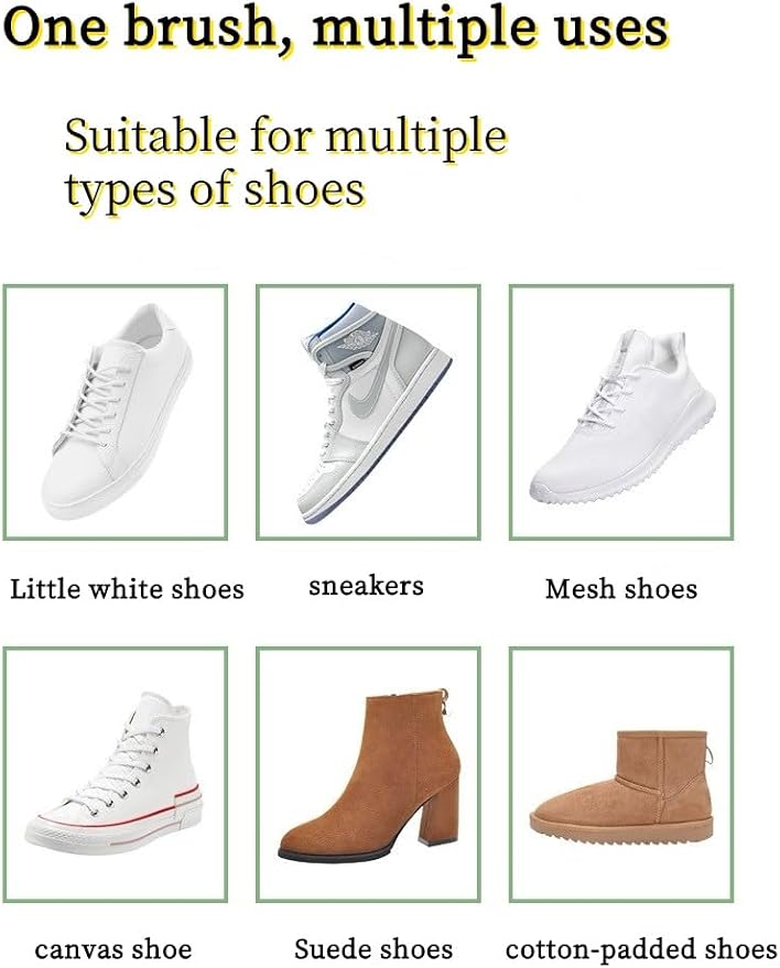 Shoe Cleaner Brush -Sneaker Shoe Cleaner Brush-Soft Bristle Cleaning Shoes - Image 6