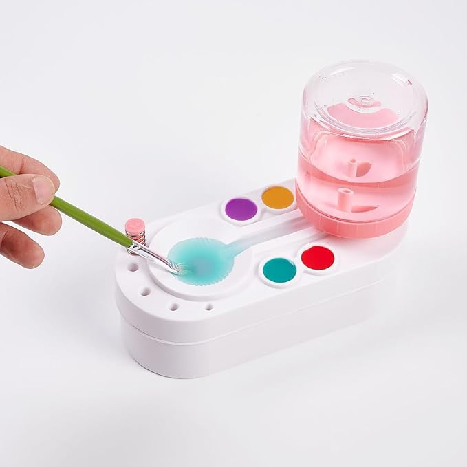 2025 Upgraded Paint Brush Cleaner Brush Rinser Water Circulation, - Image 2