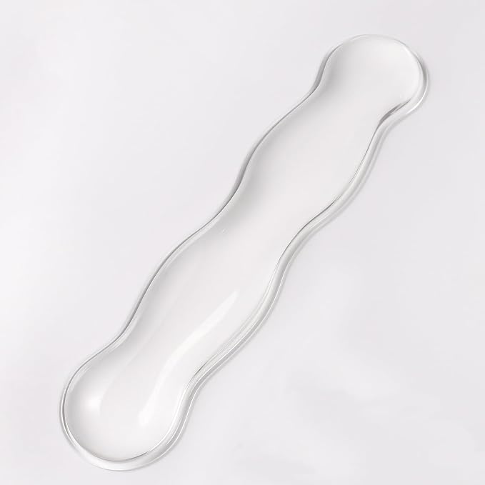 Clear Gel Wrist Rest for Keyboard, Ergonomic Wrist Rest for Computer Keyboard by Sumgsn