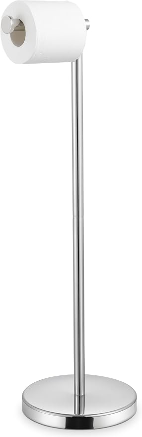 KES Toilet Paper Holder Free Standing 26" H, Toilet Paper Holder Stand - Image 8