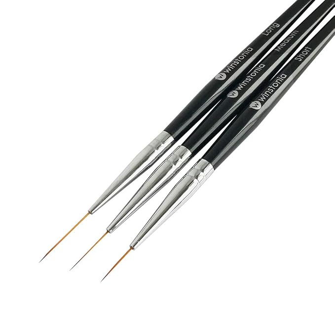Winstonia Striping Nail Art Brushes by Winstonia