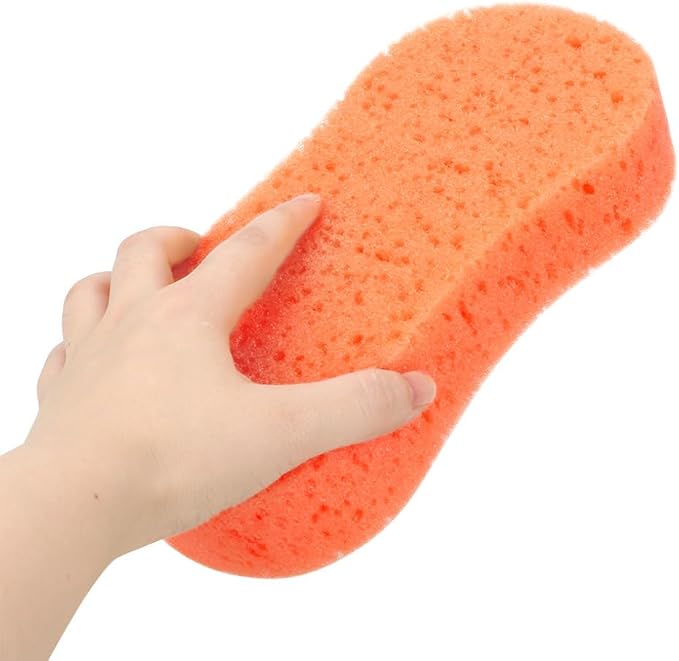 Ultimate Premium 5-Pack Coral Sponge Set by QUALIALL
