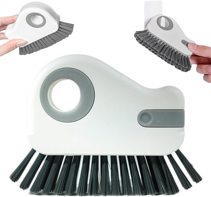 2 in 1 Groove Cleaning Brush Window Track Cleaning Tools, 2024 New Hard Bristle by Pousbo