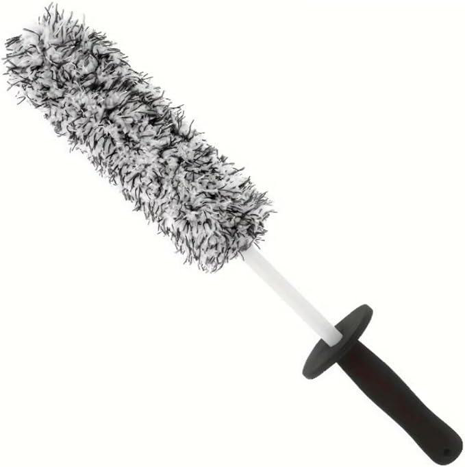 Soft Wheel Cleaning Brush, Metal-Free Wheel Mop Safe by HEROWORLD