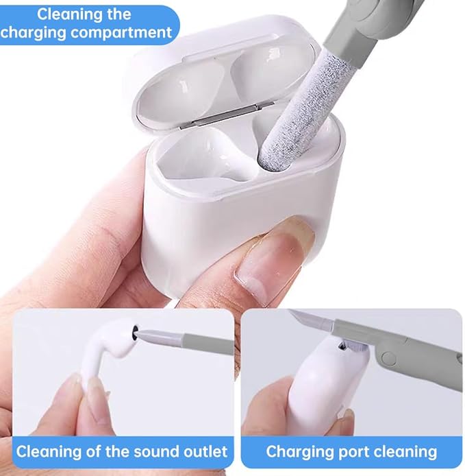 7 in 1 Laptop Cleaning Kit Keyboard Cleaner, Computer Screen Cleaning Brush Tool - Image 6