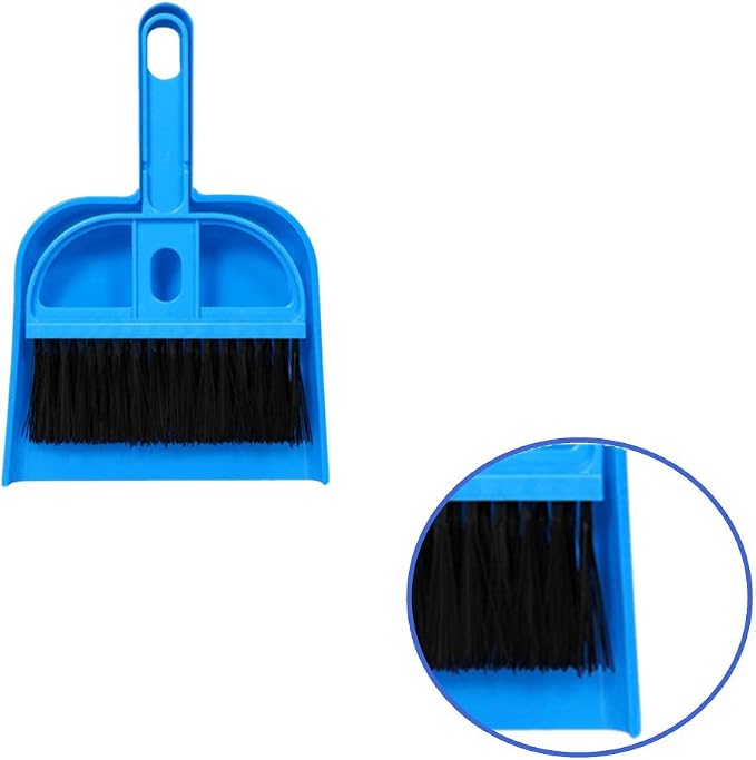 Mini Dustpan and Broom Set 1 Pcs Dustpan Brush Set Portable Plastic Brush Set - Image 6