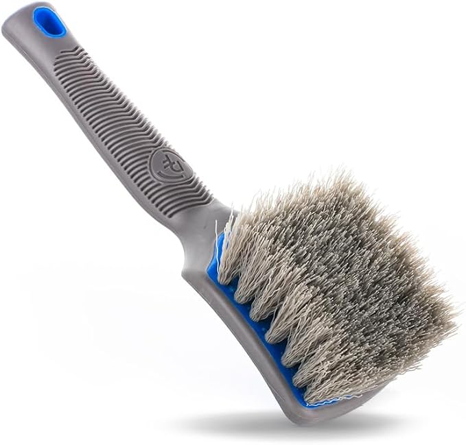 Detail Factory - ProGrip Tire Brush - Ergonomic ProGrip Handle, Stiff Synthetic - Image 2