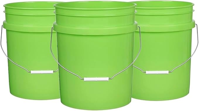 House Naturals 5 Gallon Premium HPDE Plastic Bucket by House+Naturals