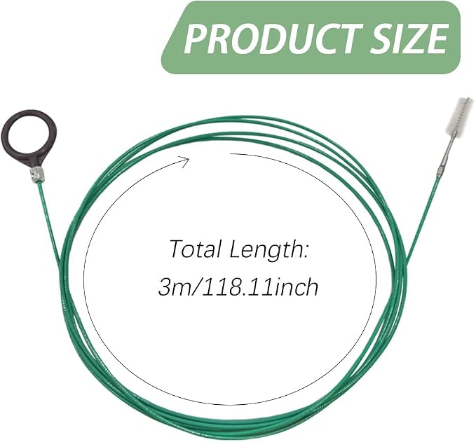 HAOBO Auto Sunroof Drain Cleaning Tool, Sunroof Drain Cleaner, 120 Inch Long - Image 2