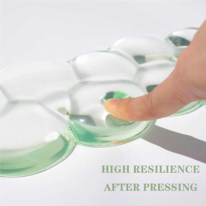 Clear Gel Wrist Rest for Keyboard and Mouse, Cute Ergonomic Silicone Wrist Rest - Image 6
